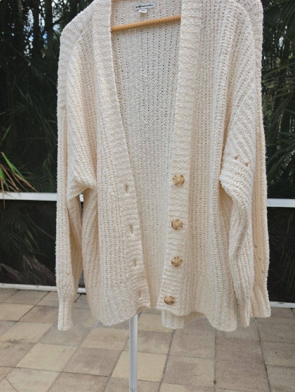 AMERICAN EAGLE Chunky Knit Boyfriend Cardigan